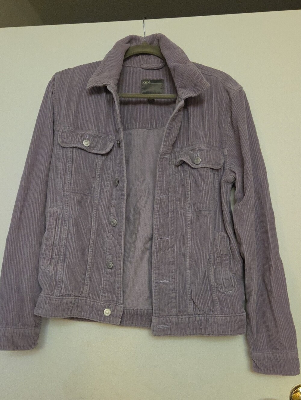 ASOS Corduroy Trucker Jacket - Lavender